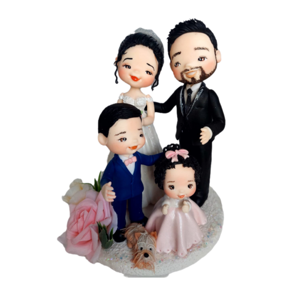 Familia de novios