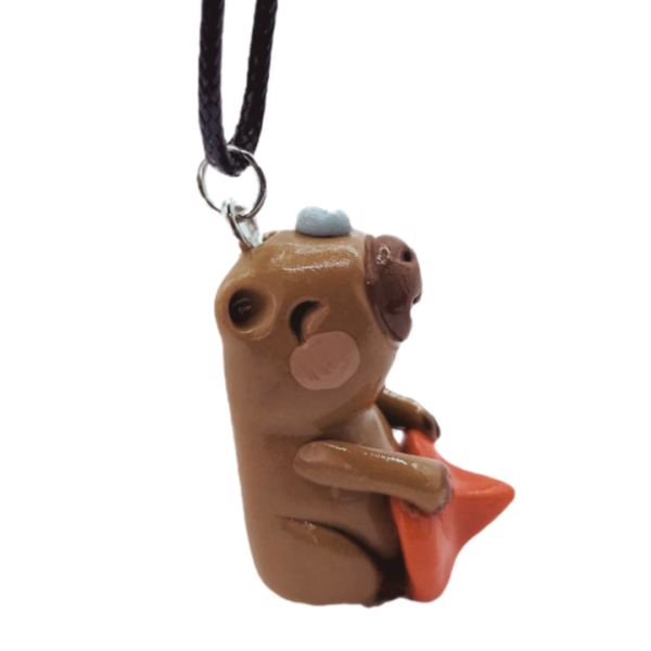 Collar de capybara horny
